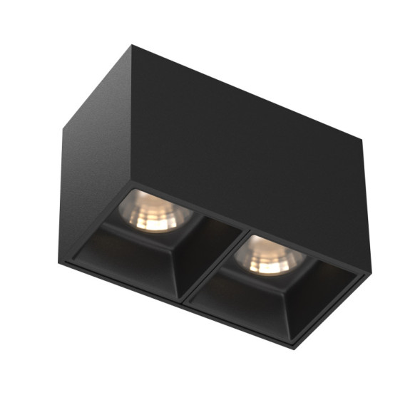Накладной точечный светильник Maytoni Technical Alfa LED C065CL-02-L12W3K-B