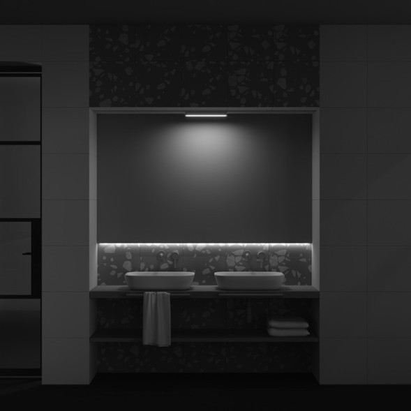 Магнитный трековый светильник Maytoni Technical BASIS TR080-1-18W3K-W