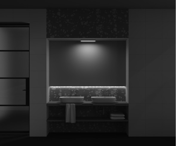 Магнитный трековый светильник Maytoni Technical BASIS TR080-1-18W3K-W