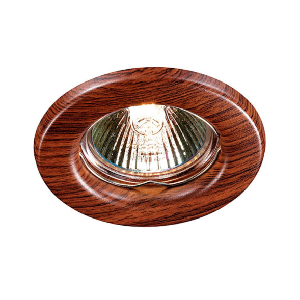 Встраиваемый точечный светильник Novotech WOOD 369714