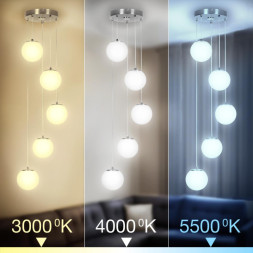 Каскадная люстра Citilux Адам Смарт CL228A051