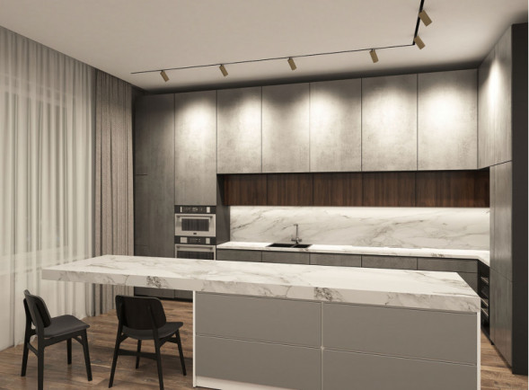 Светодиодный трековый светильник Denkirs SMART SPOT DK8020-BG