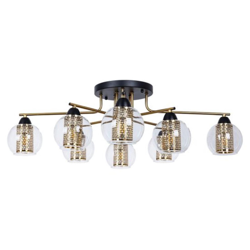 Потолочная люстра ARTE Lamp MANCHESTER A7045PL-8BK