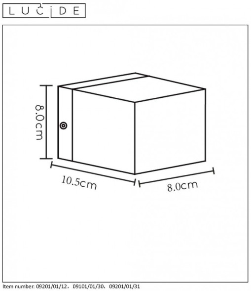 Бра LUCIDE DEVI 09201/01/30