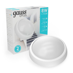 Пылевлагозащищенный светильник Gauss 141411208 Eco