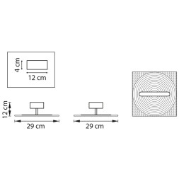 Люстра на штанге Lightstar Acrile 738043