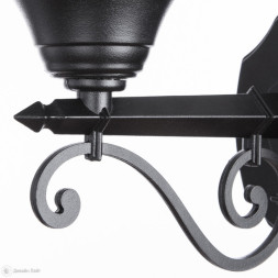 Уличный настенный светильник ARTE Lamp MONACO A1491AL-1BK