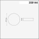 Встраиваемый точечный светильник Novotech MON 358144
