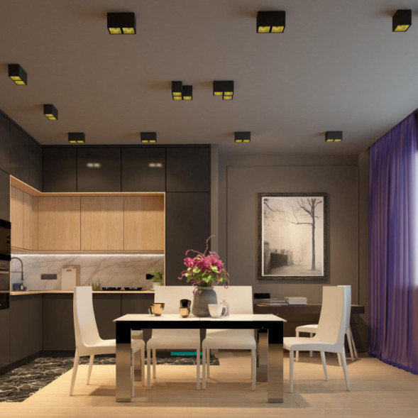 Накладной точечный светильник Novotech RECTE 358489