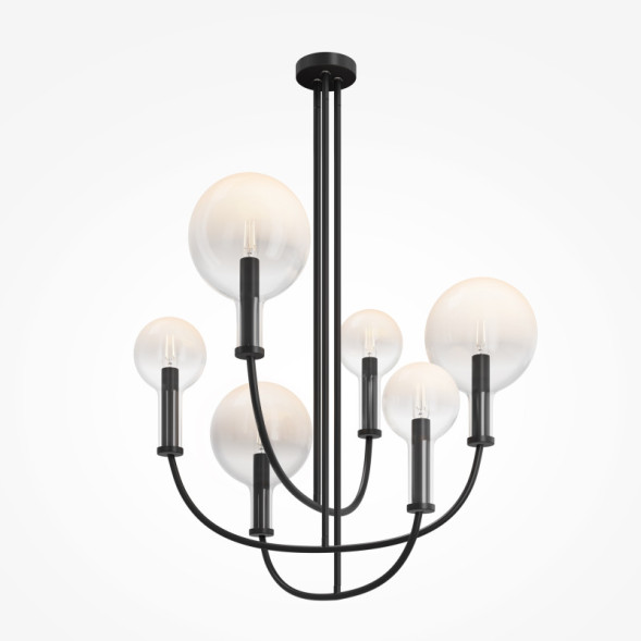 Люстра на штанге Maytoni MOD333PL-06B STATUS