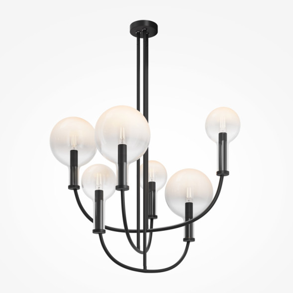 Люстра на штанге Maytoni MOD333PL-06B STATUS