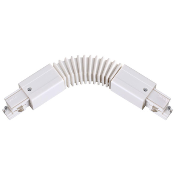 Коннектор для шинопровода Novotech track white 3phase 135066