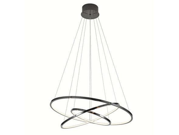 Подвесная люстра Newport 15303N/S black glossy