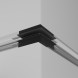 Коннектор для шинопровода Maytoni Technical Magnetic track system Exility встраиваемый ГКЛ 9.5 черный TRA34CO-42B