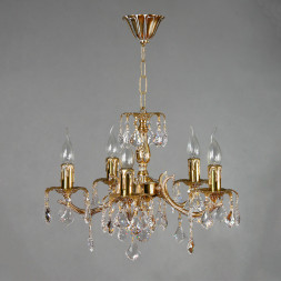 Подвесная люстра AMBIENTE by BRIZZI Benisa 2226/5 WP New Leaf