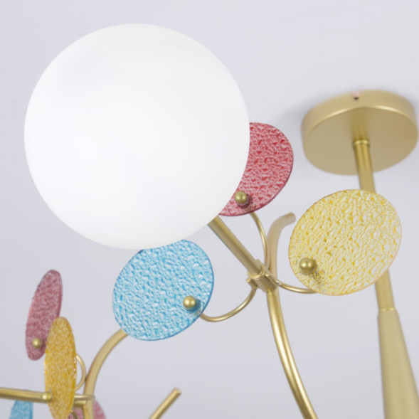 Люстра на штанге MODELUX MD.1284.8