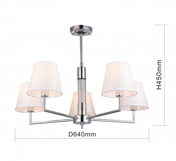 Люстра на штанге F-Promo MILO 2616-5P