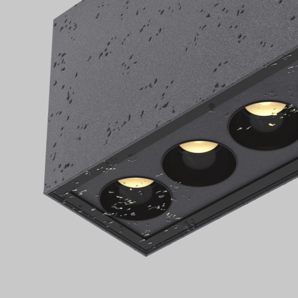 Накладной уличный светильник Maytoni ARES O309CL-L10GF3K