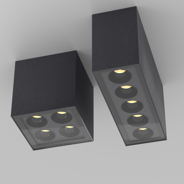 Накладной уличный светильник Maytoni ARES O309CL-L10GF3K