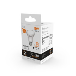 Светодиодная лампа Gauss 63218 4W 220V 650lm E27 белый (теплый)