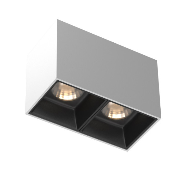 Накладной точечный светильник Maytoni Technical Alfa LED C065CL-02-L12W3K-W