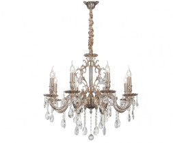 Подвесная люстра Lucia Tucci Barletta BARLETTA 1730.8 coffe gold