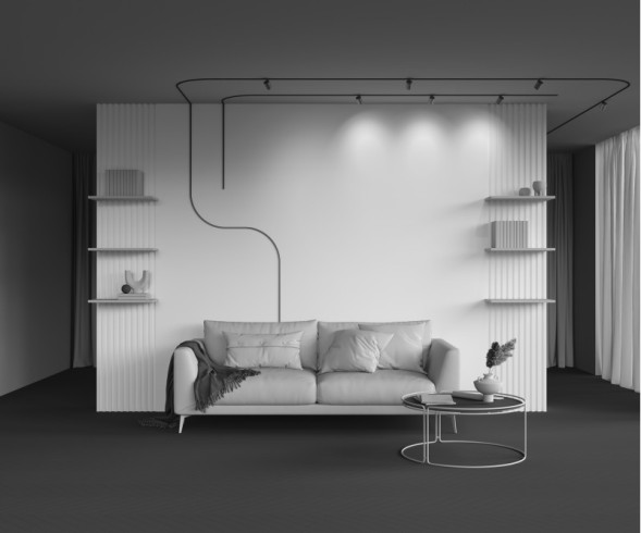 Магнитный трековый светильник Maytoni Technical FOCUS LED TR187-1-9W2.7K-M-BBS