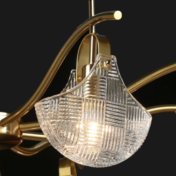 Люстра на штанге DeMarkt Конти 488010809