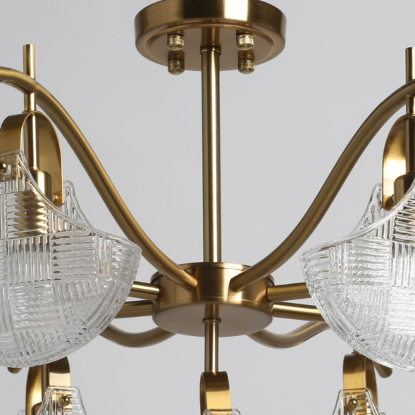 Люстра на штанге DeMarkt Конти 488010809