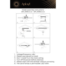 Мебельный светильник APLOYT APL.0056.19.05 MARI