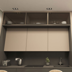 Встраиваемый точечный светильник Denkirs Halo DK2062-BK