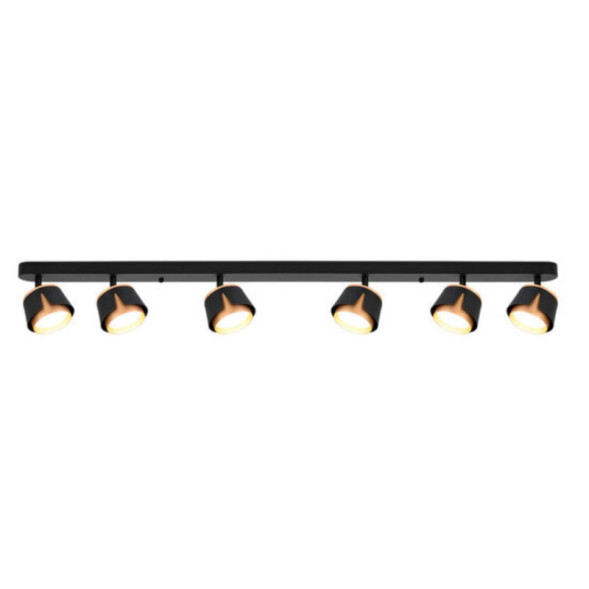 Спот ARTE Lamp A8028PL-6BK AMAKS