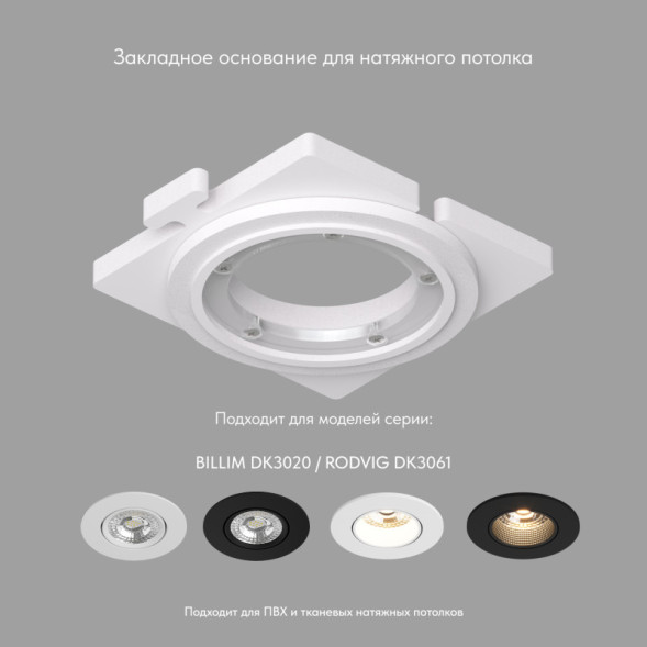 База встраиваемая Denkirs DK3020/61-SCB SCB