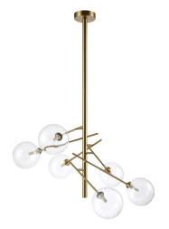 Люстра на штанге Crystal Lux MARCOS MARCOS SP6 BRONZE