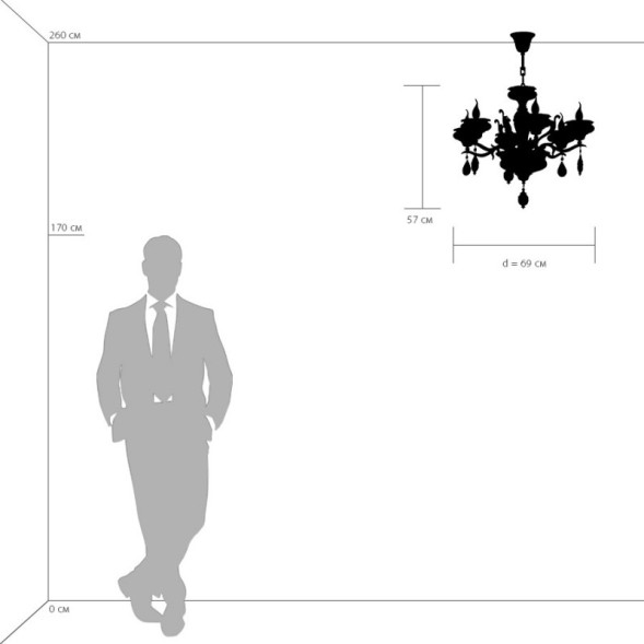 Подвесная люстра Lightstar Melagro 695062