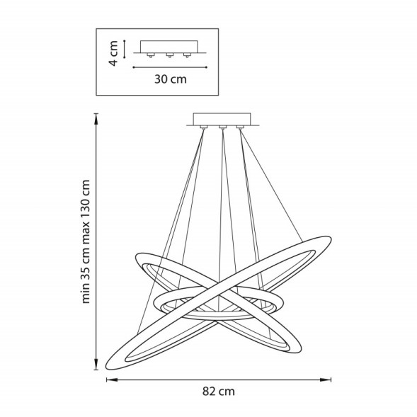 Подвесной светильник Lightstar Saturno 748142