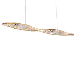 Подвесной светильник Newport 8244/120 gold CRYSTAL