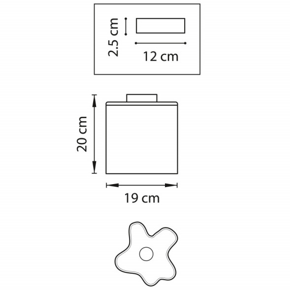 Потолочный светильник Lightstar NUBI LEGNO 802015