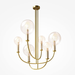 Люстра на штанге Maytoni MOD333PL-06BS STATUS