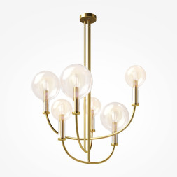 Люстра на штанге Maytoni MOD333PL-06BS STATUS