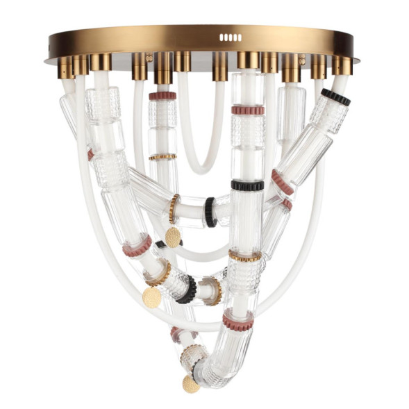 Люстра потолочная Odeon Light collier 5455/80CL