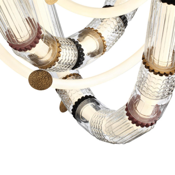 Люстра потолочная Odeon Light collier 5455/80CL