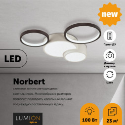 Потолочный светильник LUMION NORBERT 5253/64CL