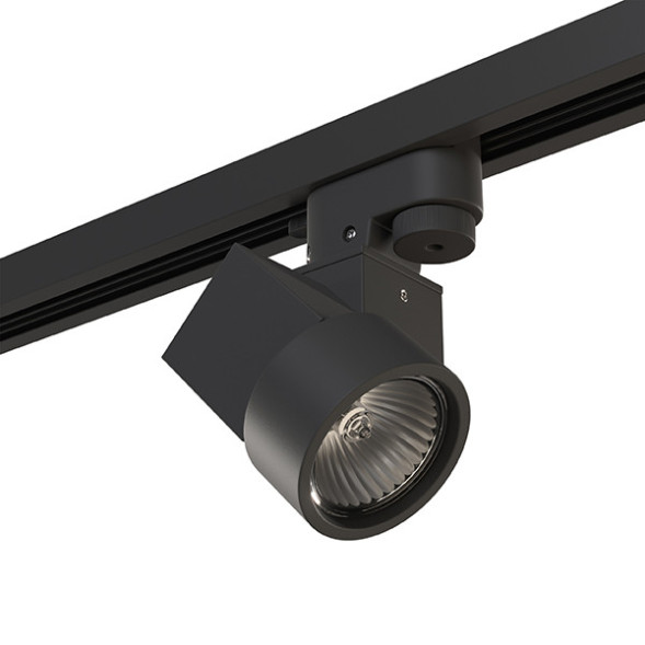 Трековый светильник Lightstar Track 1 black A1T051027