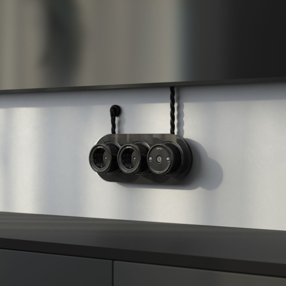 Розетка Werkel W5608 W5683008 черный