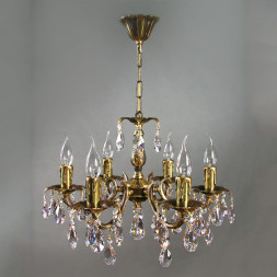 Подвесная люстра AMBIENTE by BRIZZI Benisa 2226/6 PB Tear Drop