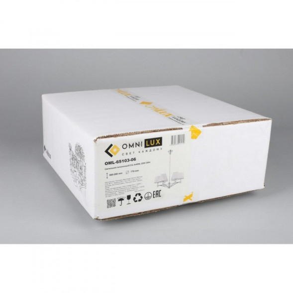 Подвесная люстра Omnilux Omnilux 651 OML-65103-06