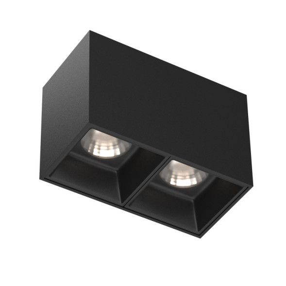 Накладной точечный светильник Maytoni Technical Alfa LED C065CL-02-L12W4K-B