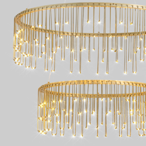 Каскадная люстра Bogate's 454/2 FIREFLY