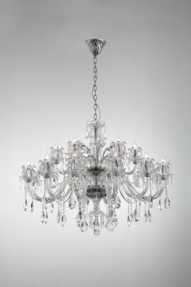 Подвесная люстра Lucia Tucci Ashanti ASHANTI 1250.18 clear
